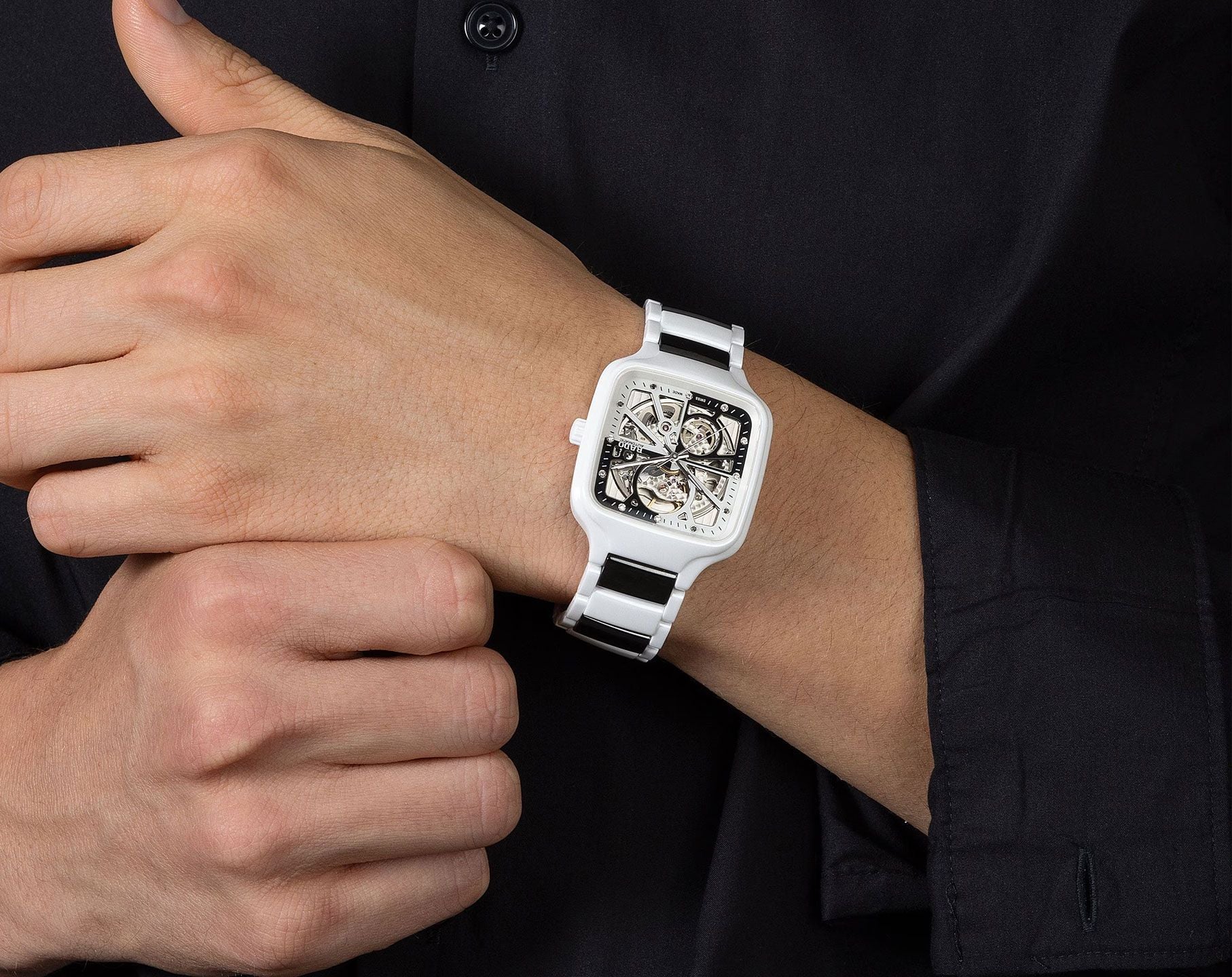 Rado True Square Automatic Open Heart Diamonds Limited Edition Men's Watch