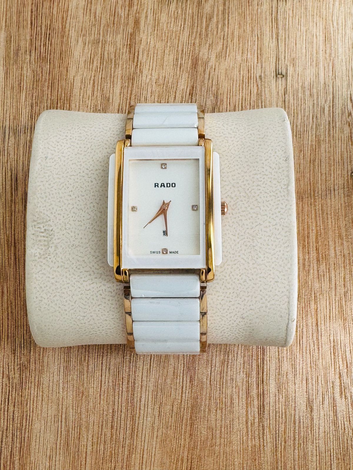 Rado Integral White Dial Ceramic Men's Watch