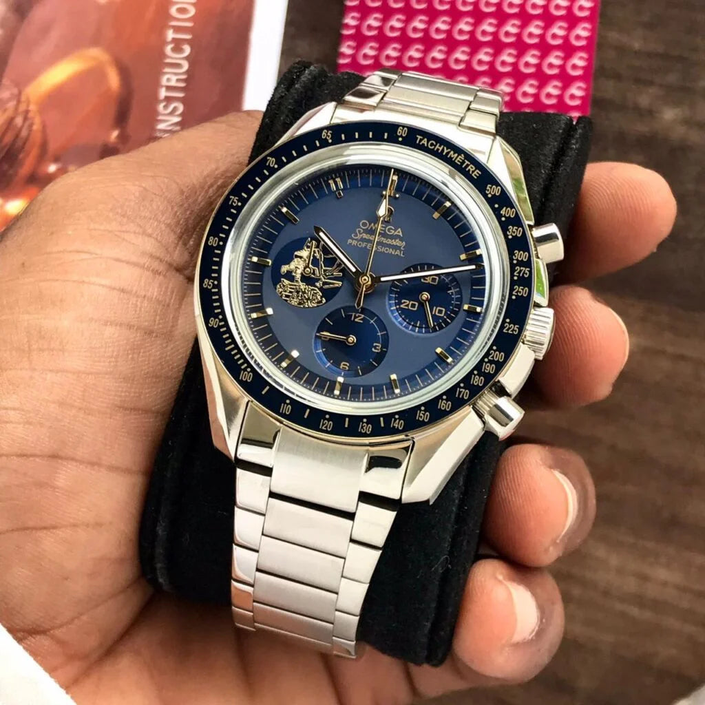 Omega Speedmaster Professional Moon Blue Dial Men's Watch