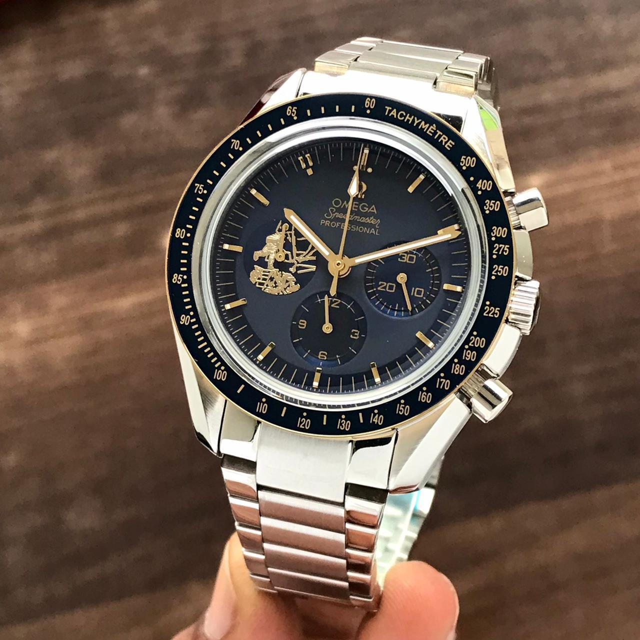 Omega Speedmaster Professional Moon Blue Dial Men's Watch