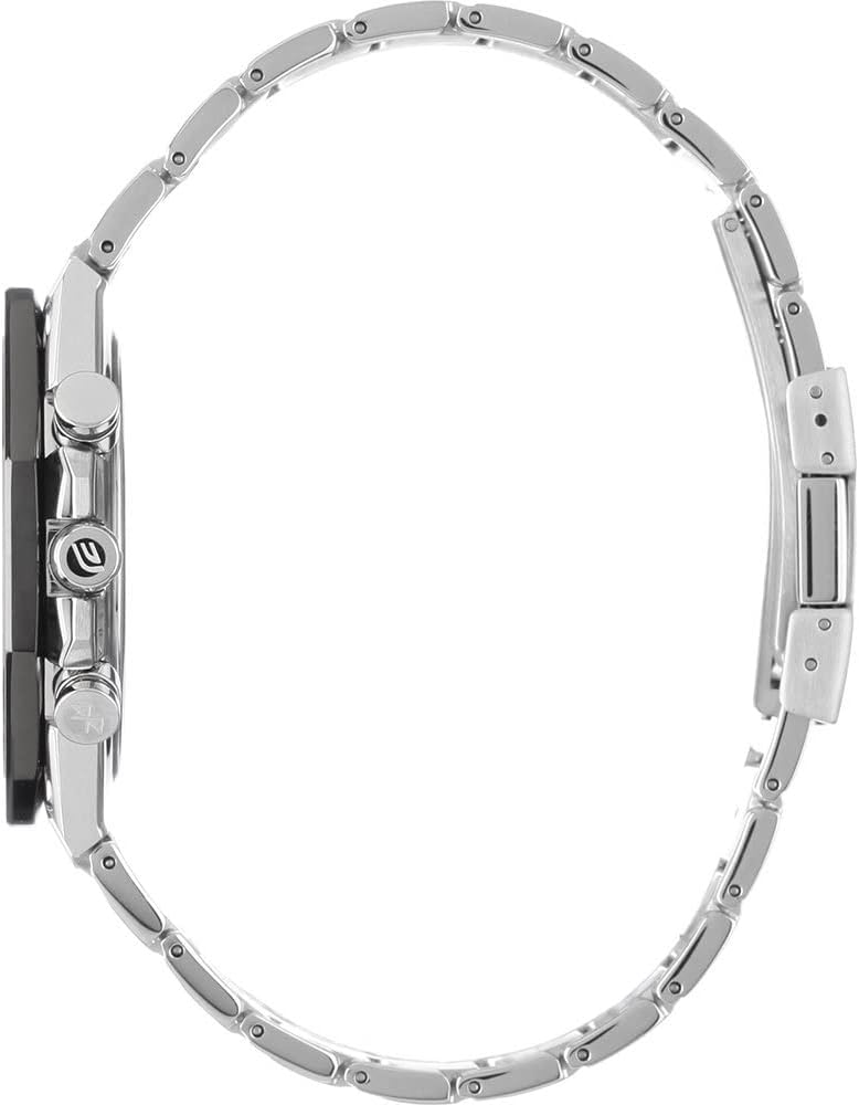 Casio Edifice 900 Chronograph Twotone Dial Metal Belt Men's Watch