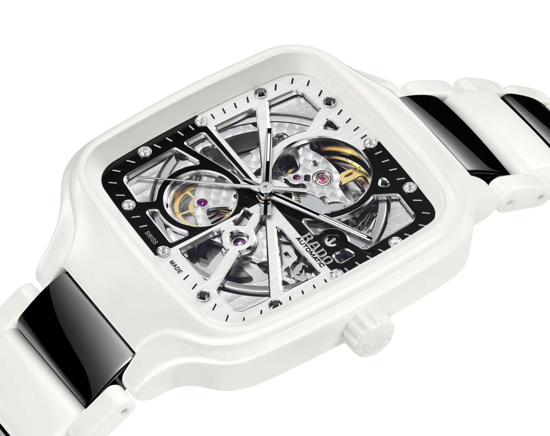 Rado True Square Automatic Open Heart Diamonds Limited Edition Men's Watch