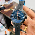 Tag Heuer SLS Mercedes Benz Silicon Belt Watch For Men's