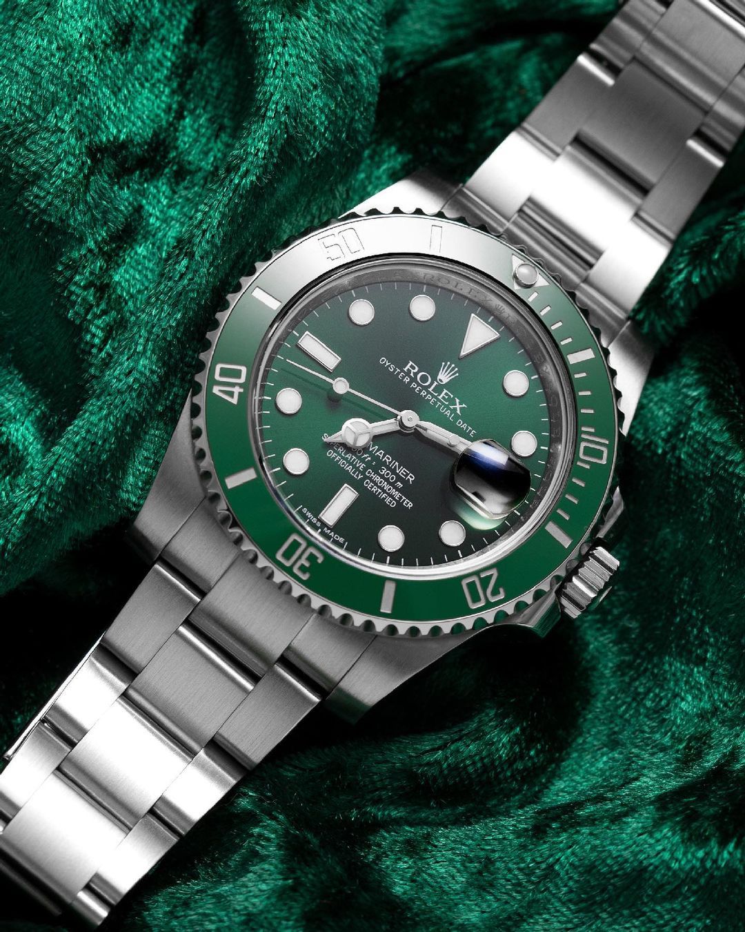 Rolex Submariner Automatic Green Men's Watch