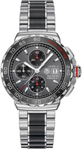 Tag Heuer Formula 1 Chronograph Grey Dial Metal Belt Men's Watch