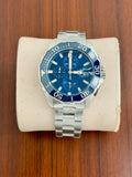 Tag Heuer Aquaracer Chronograph Blue Dial Metal Belt Men's Watch
