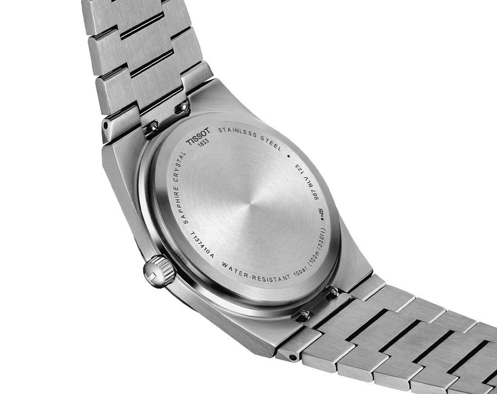 Tissot PRX Blue Dial Quartz Metal Belt Men's Watch