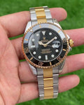 Rolex Submariner Automatic Black Metal Belt Men's Watch