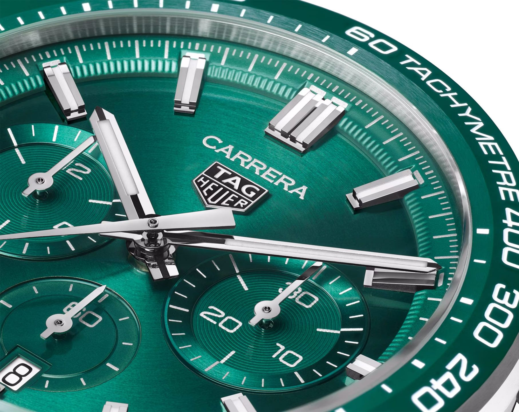 Tag Heuer Carrera Tachymeter Chronograph Rama Colour Dial Metal Belt Watch For Men's