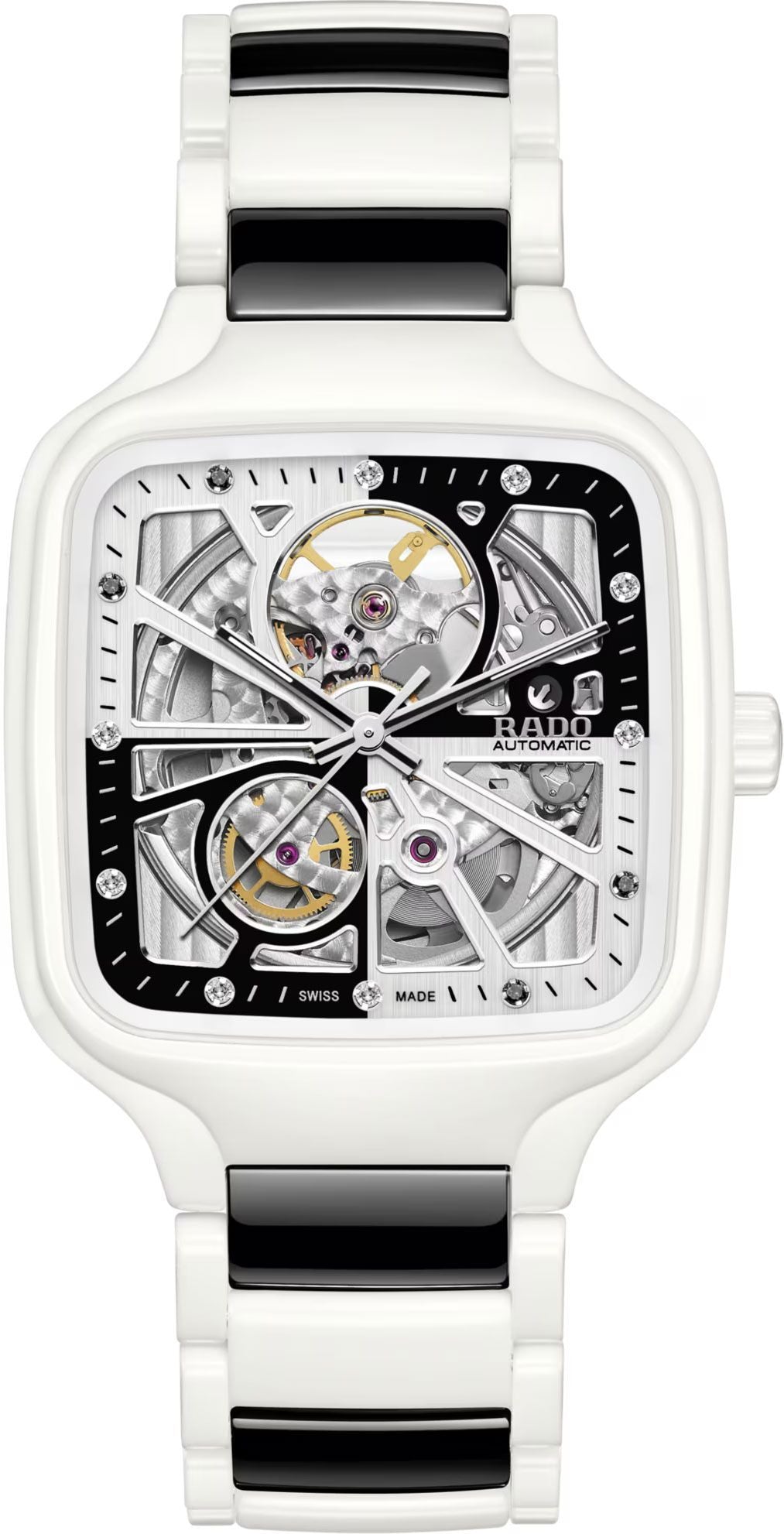 Rado True Square Automatic Open Heart Diamonds Limited Edition Men's Watch