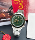 Omega Speedmaster Professional Moon Green Dial Metal Belt Men's Watch