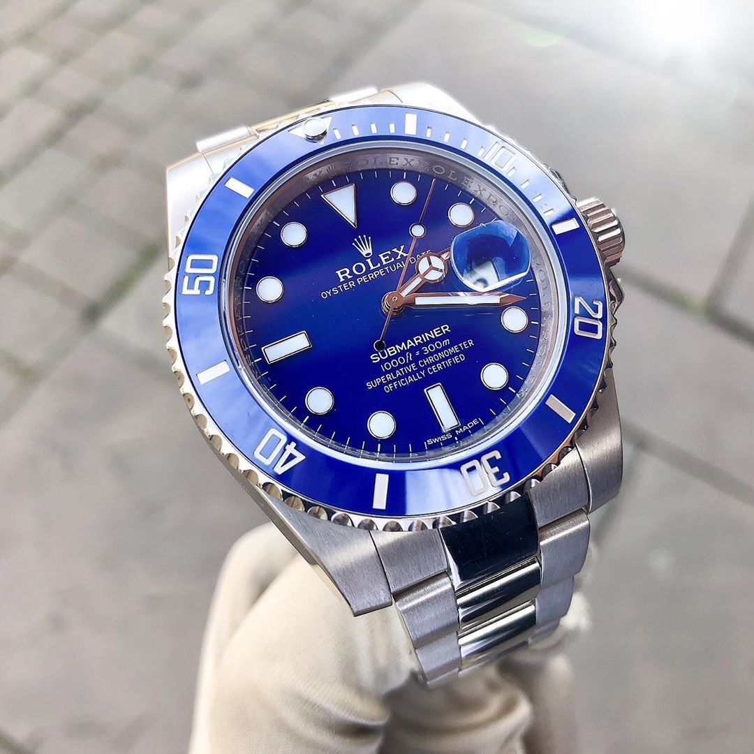 Rolex Submariner Automatic Blue Men's Watch