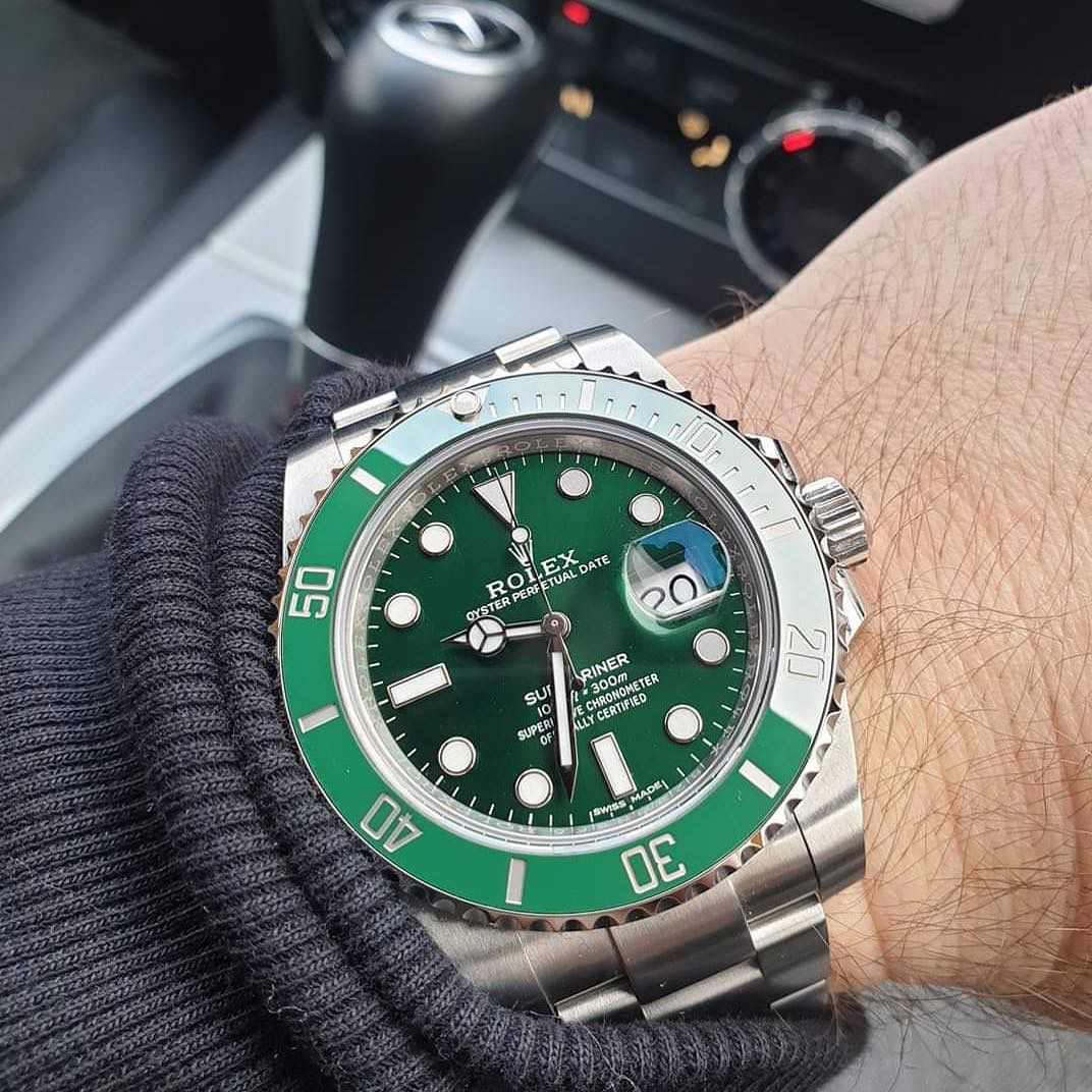 Rolex Submariner Automatic Green Men's Watch
