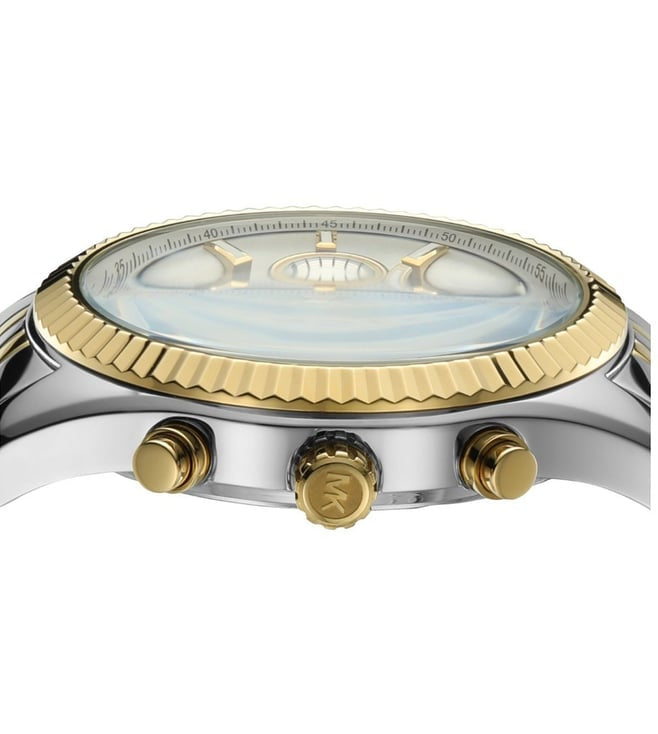 Michael kors 8603 Lexington Silver Dial Chronograph Watch for Men's