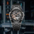 Audemars Piguet Royal Oak Double Balance Wheel Skeleton Black Automatic Men's Watch