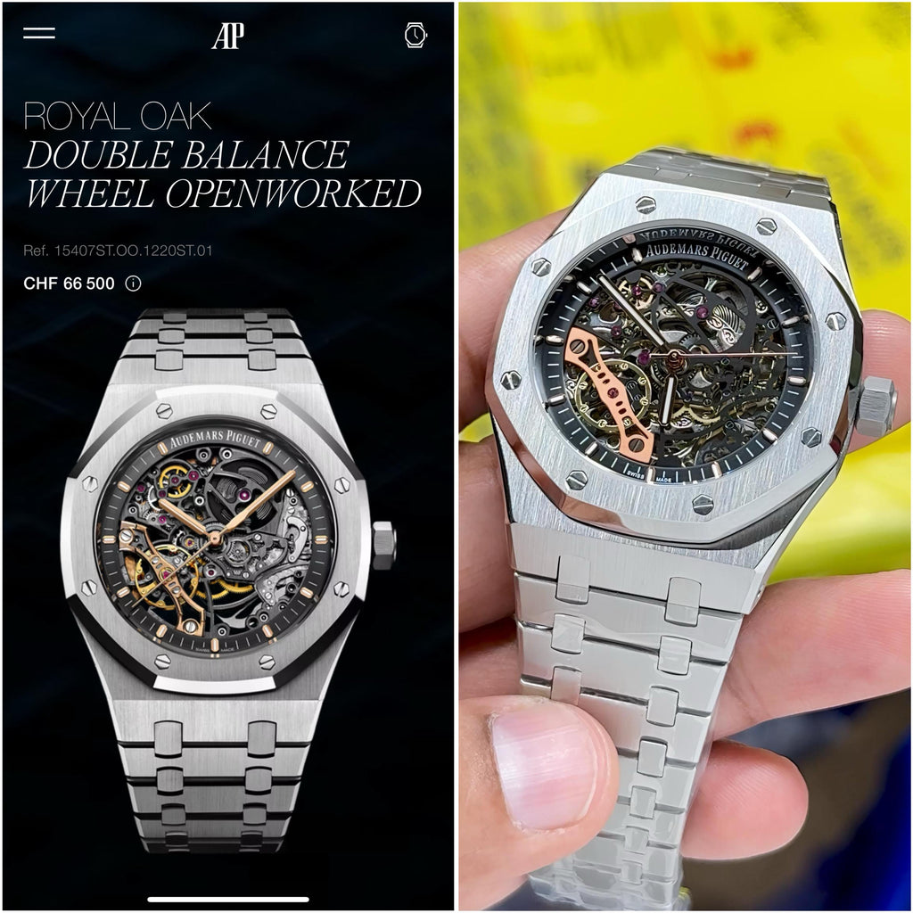 Audemars Piguet Royal Oak Double Balance Wheel Skeleton Automatic Men's Watch
