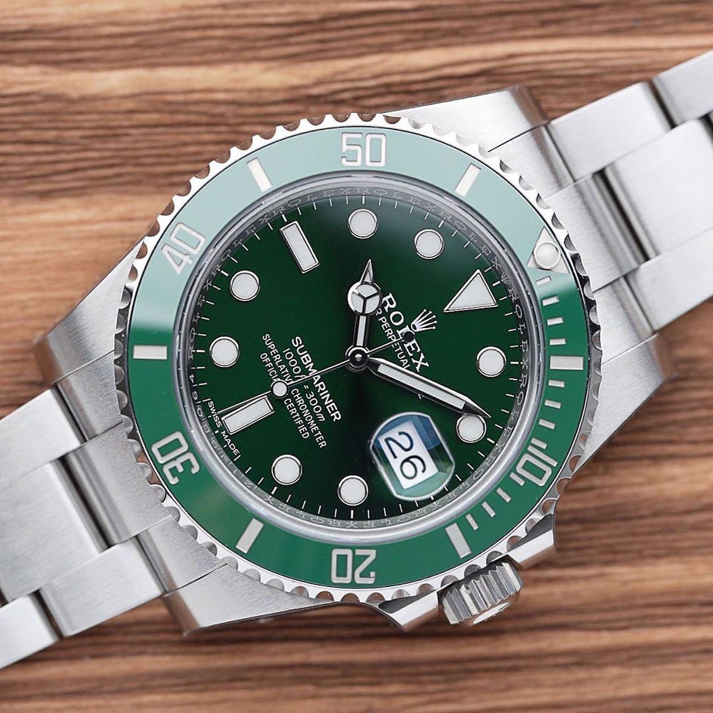 Rolex Submariner Automatic Green Men's Watch