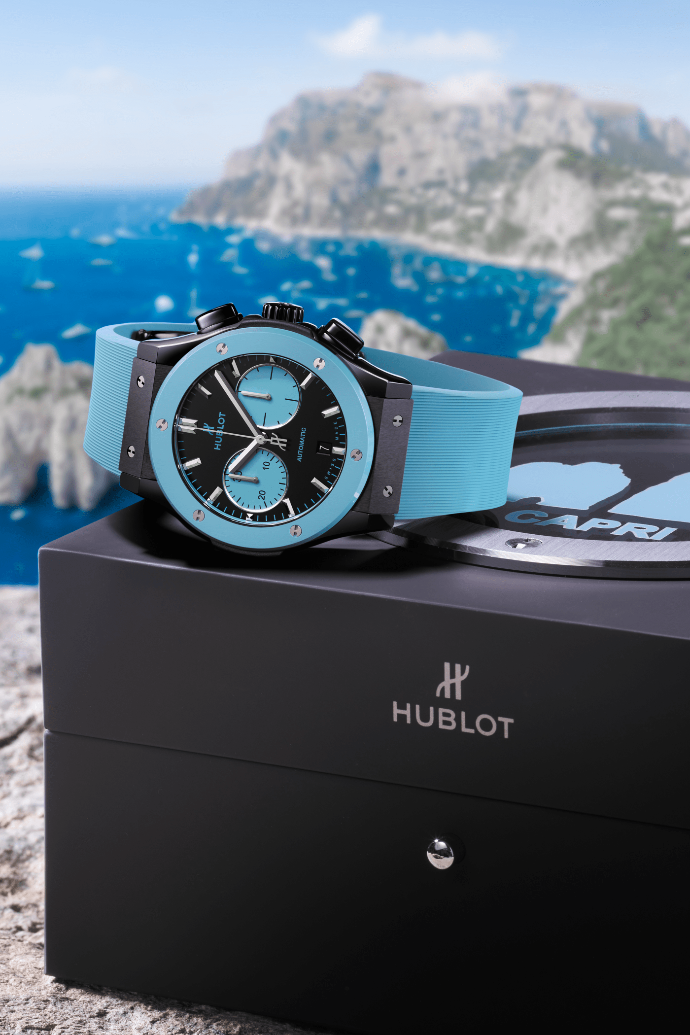 Hublot Classic Fusion Chronograph Special Edition Capri Men's Watch