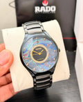 Rado True Thinline Blue Dial Metal Belt Quartz Men's Watch