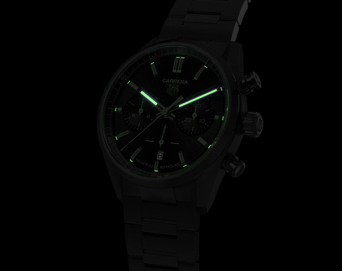 Tag Heuer Carrera Blacl Dial Chronograph Japan Limited Edition Men's Watch