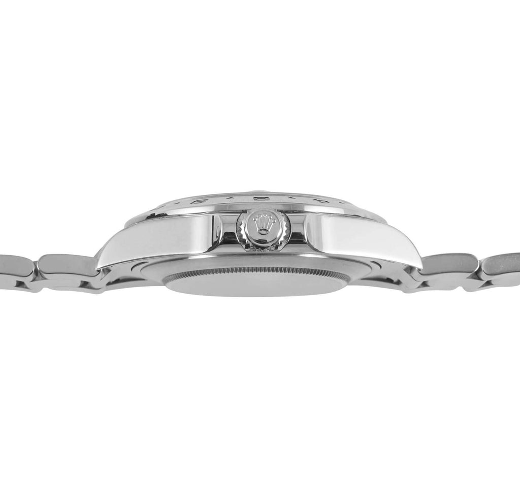 Rolex Explorer II Automatic Black Dial Metal Belt Men's Watch