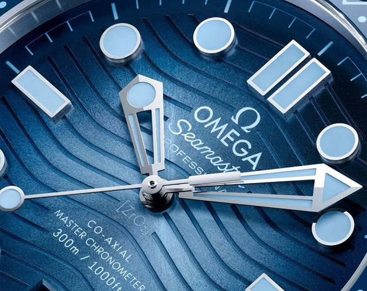 Omega Seamaster Diver 300M Blue Dial Mens Watch