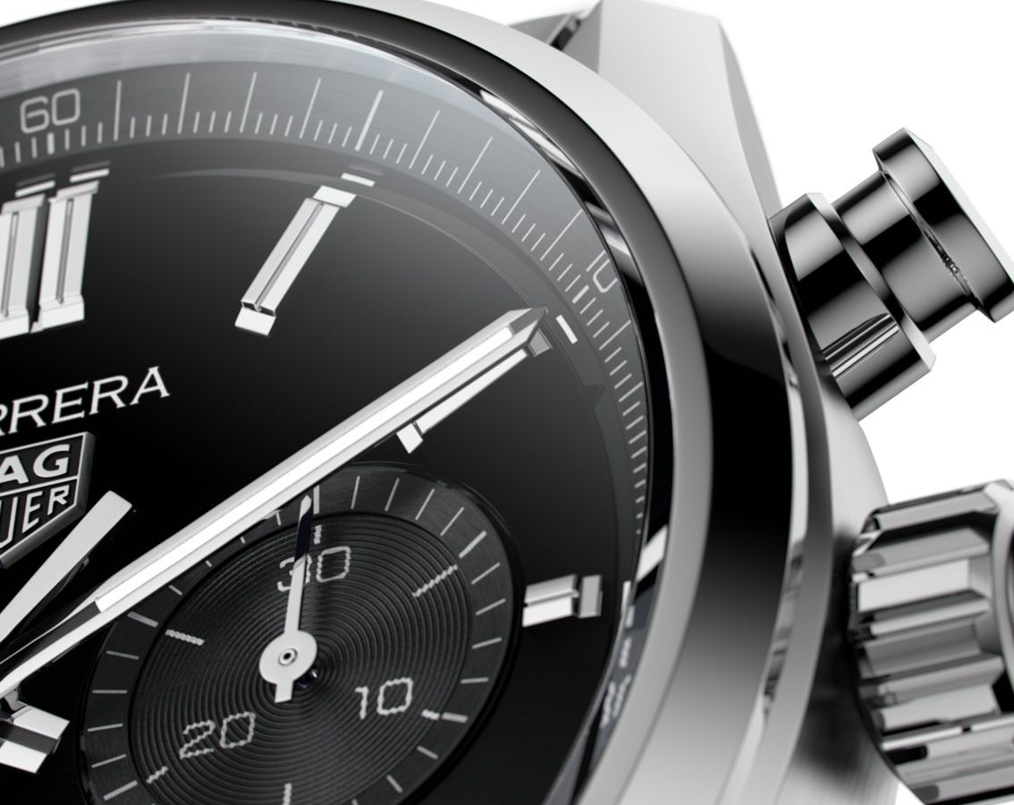 Tag Heuer Carrera Blacl Dial Chronograph Japan Limited Edition Men's Watch