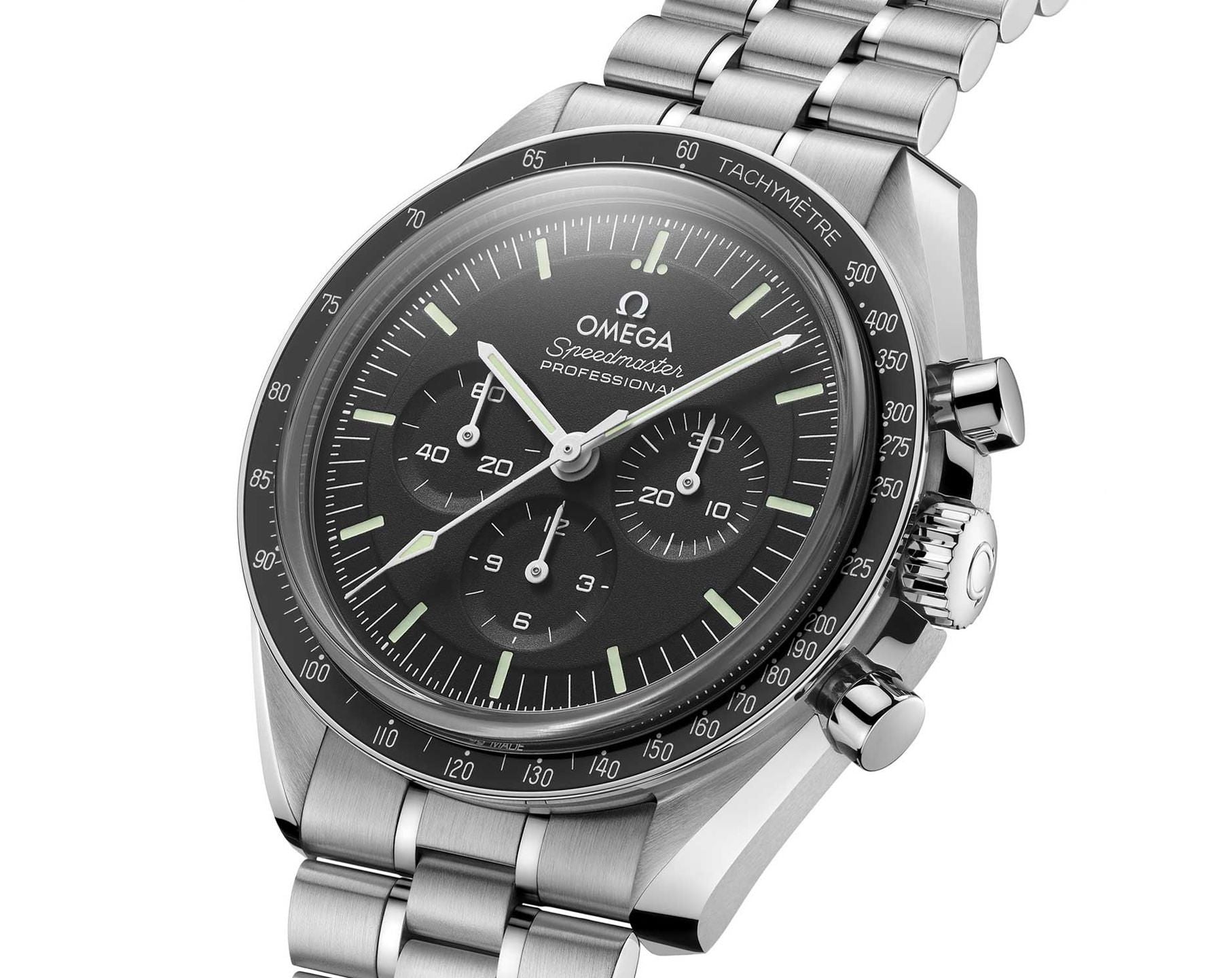 Omega Speedmaster Moonwatch Professional Chronograph Black Dial Men's Watch