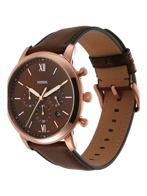 Fossil Neutra Chronograph Brown Leather Men's Watch