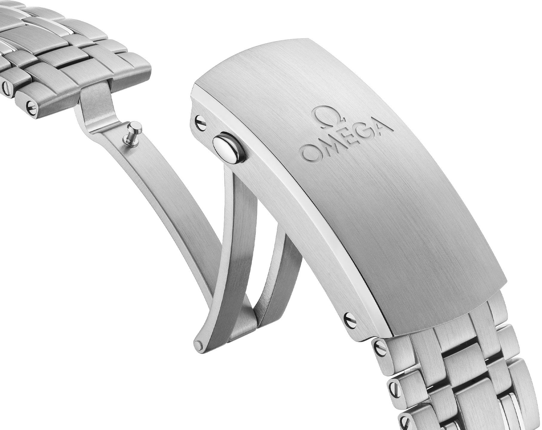 Omega Seamaster Diver 300M Black Dial Metal Belt Watch For Men's