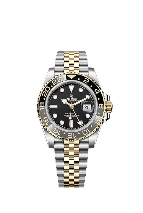 Rol-ex GMT-Master II Black Dial Automatic Men's Watch