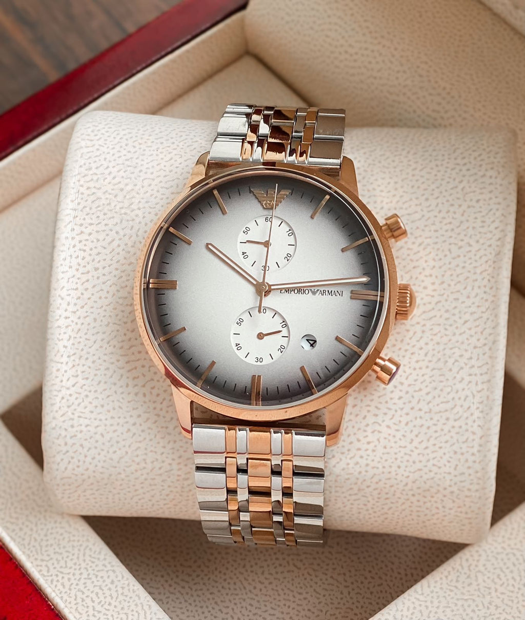 Emporio Armani AR1721 Analog Rose Gold Men's Watch