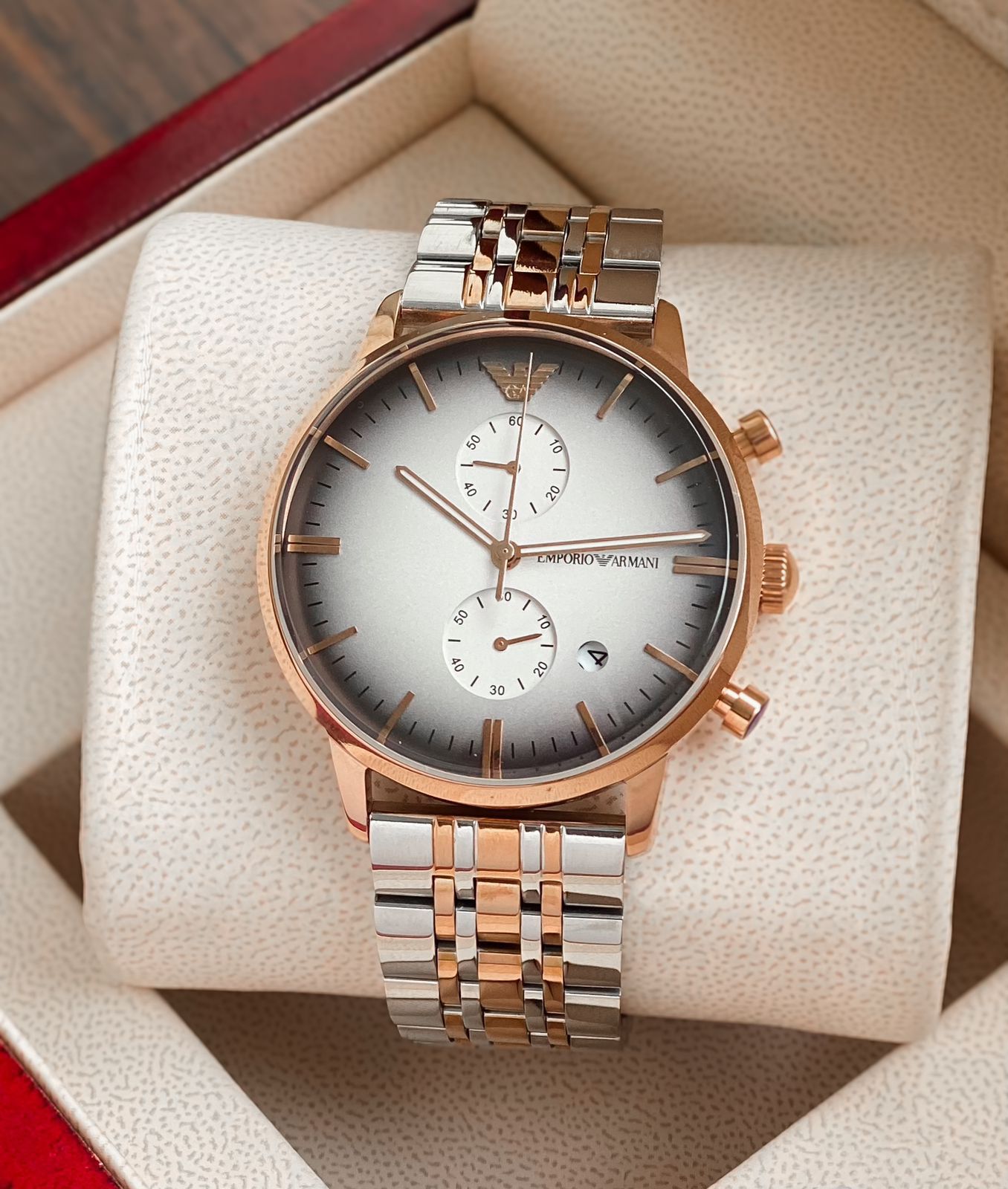 Emporio Armani AR1721 Analog Rose Gold Men's Watch