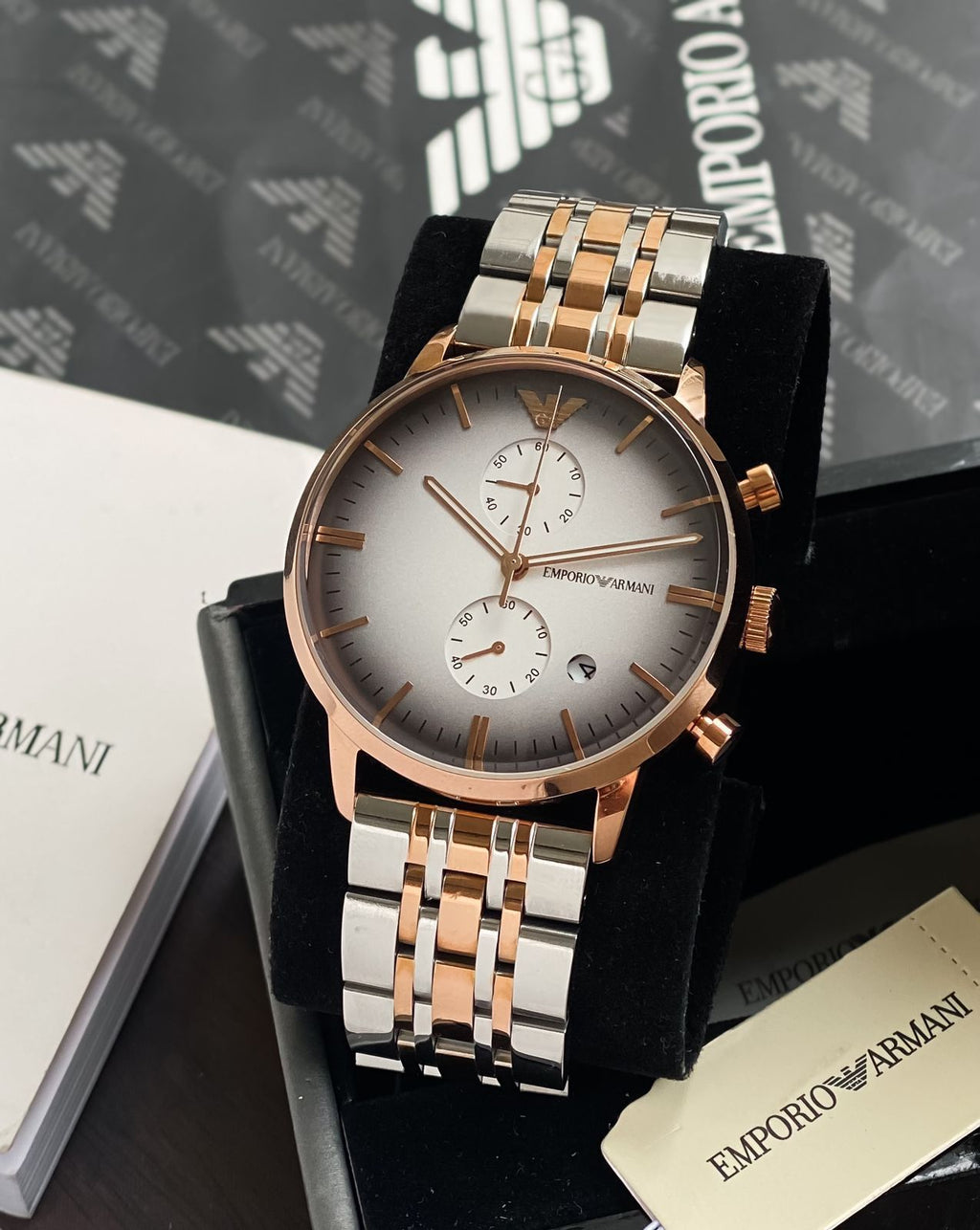 Emporio Armani AR1721 Analog Rose Gold Men's Watch