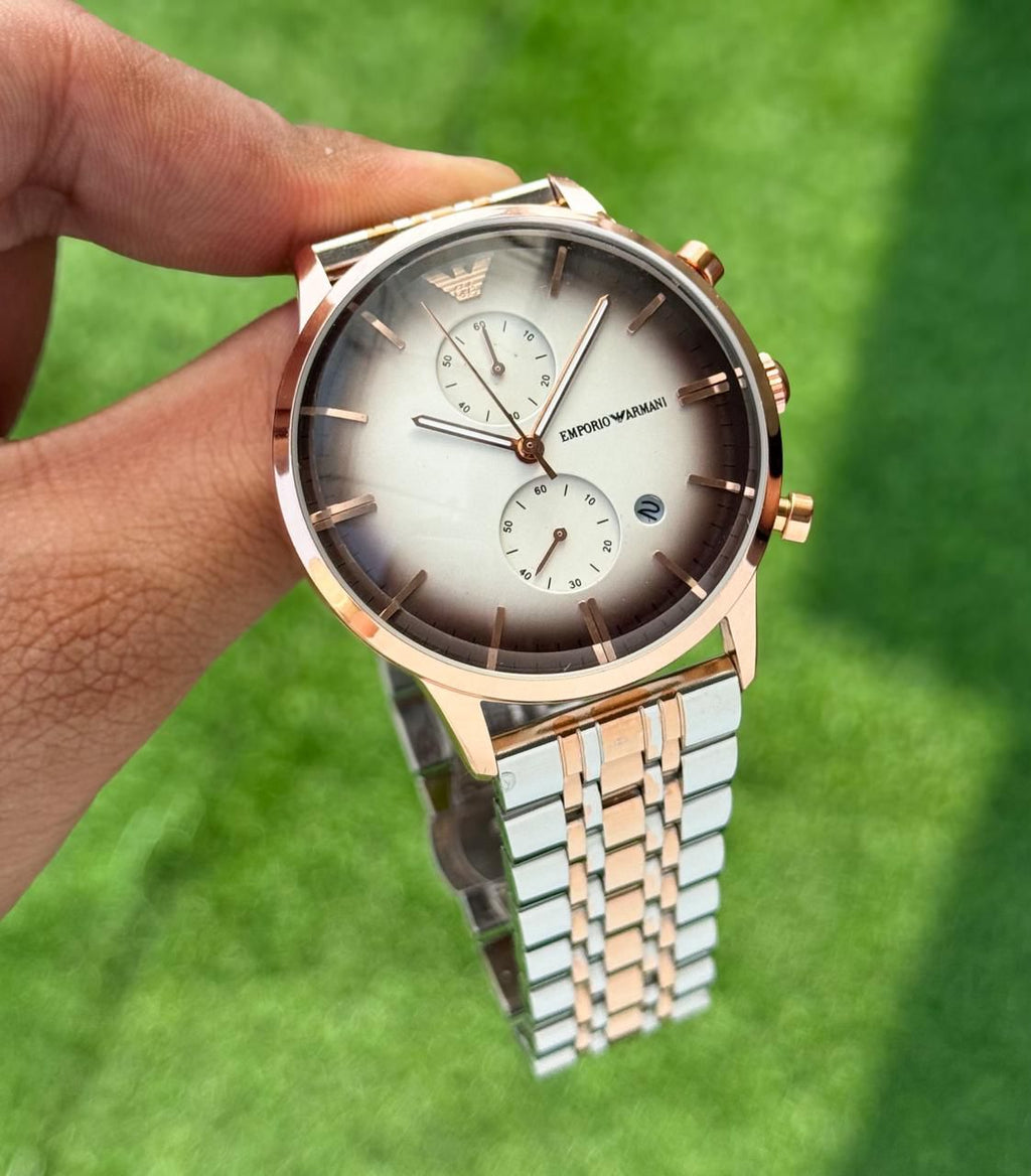 Emporio Armani AR1721 Analog Rose Gold Men's Watch