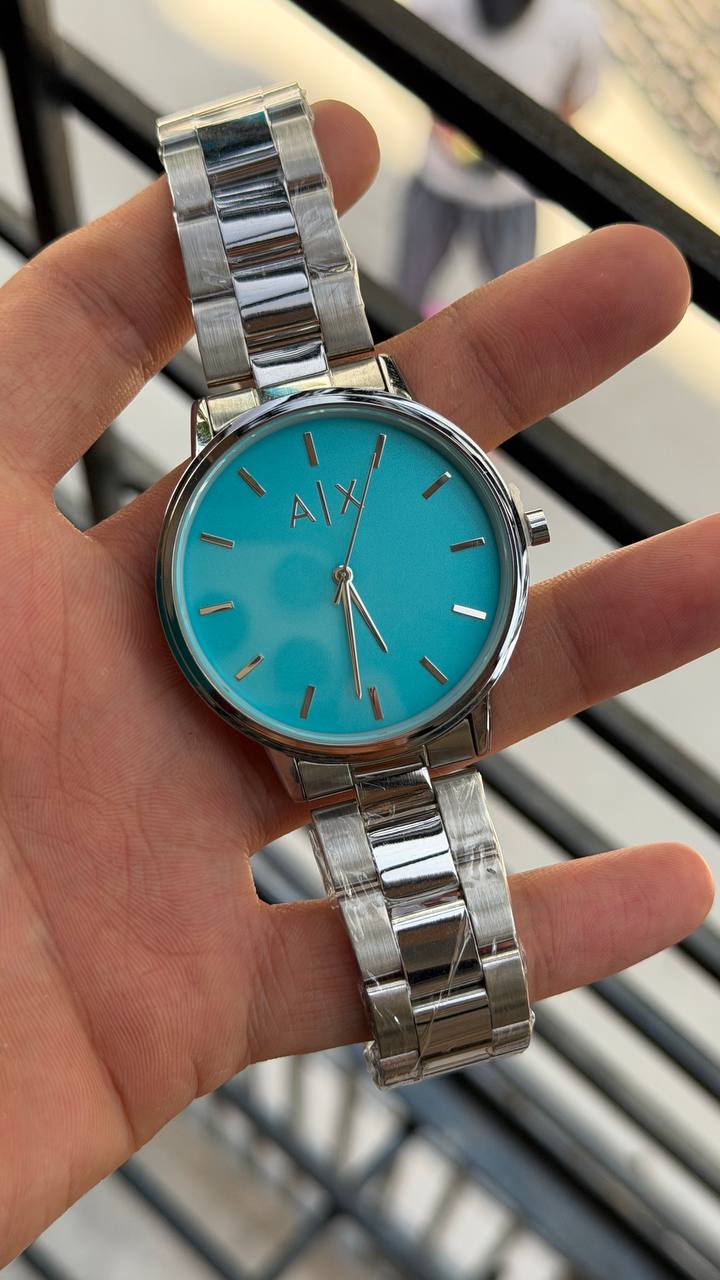 Armani Exchange Cayde AX2707 Sky Blue Dial Men's Watch