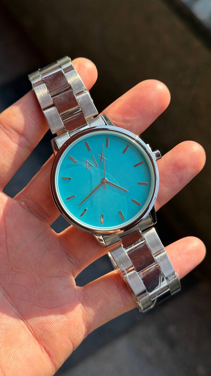 Armani Exchange Cayde AX2707 Sky Blue Dial Men's Watch