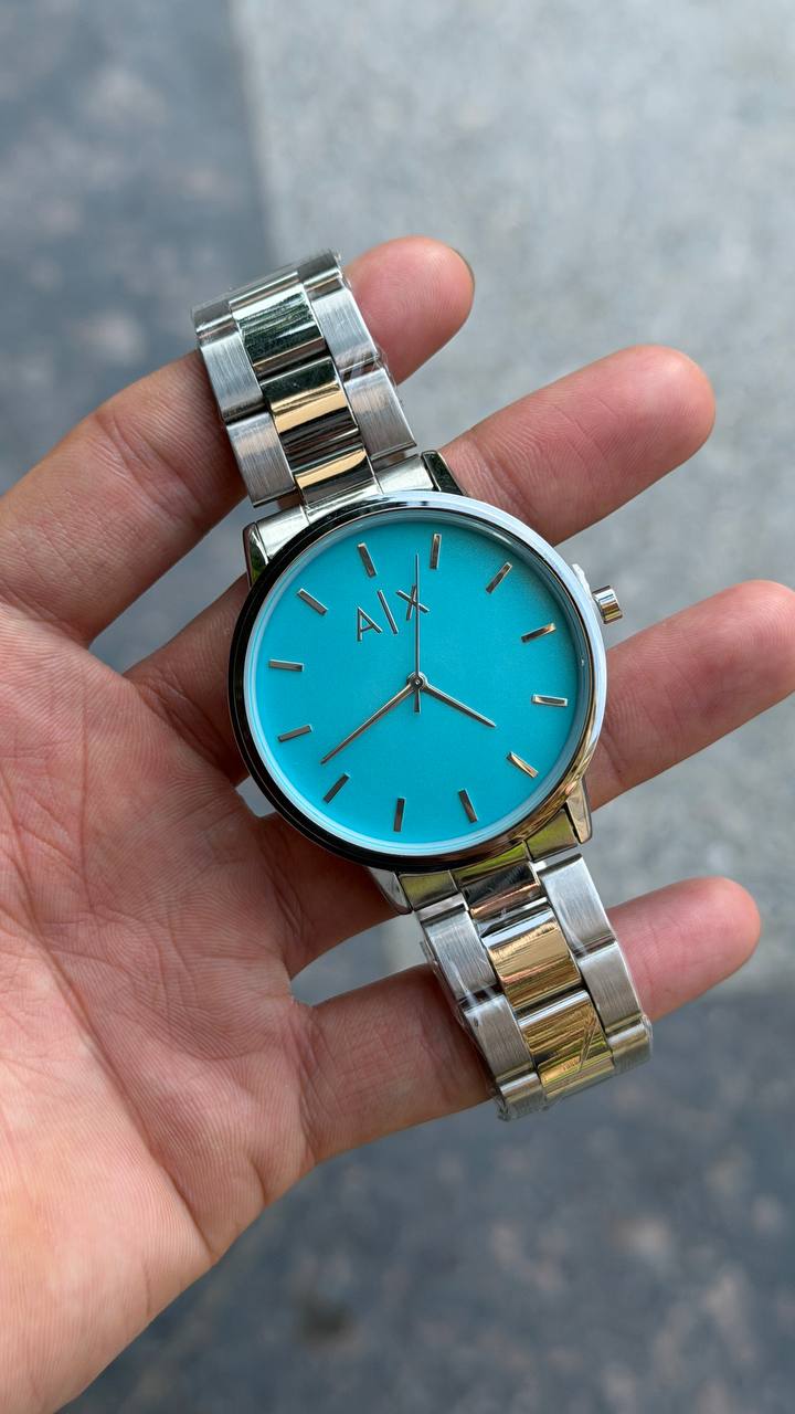 Armani Exchange Cayde AX2707 Sky Blue Dial Men's Watch